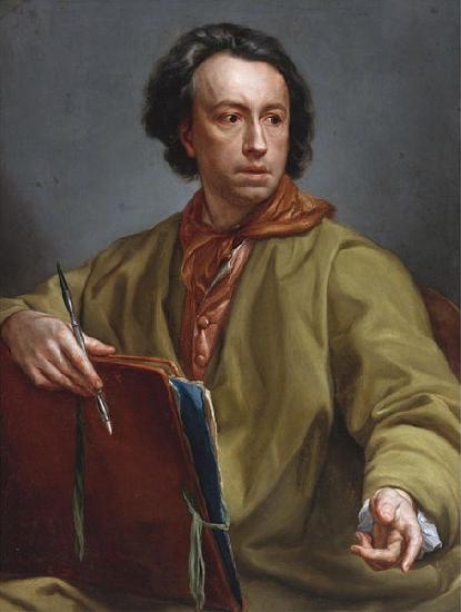 Anton Raphael Mengs Self portrait France oil painting art